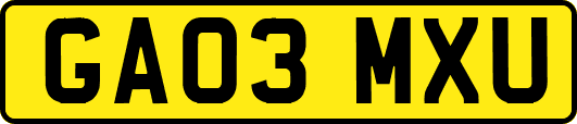 GA03MXU