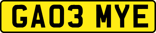 GA03MYE