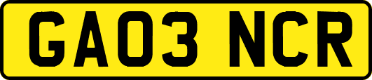 GA03NCR