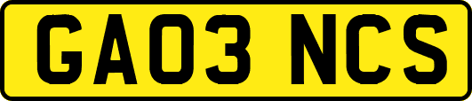 GA03NCS