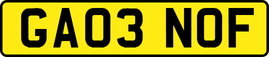 GA03NOF