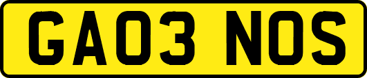 GA03NOS