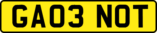 GA03NOT