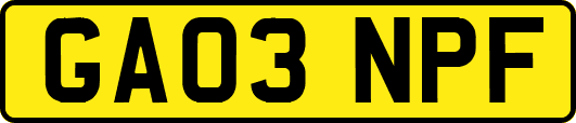 GA03NPF