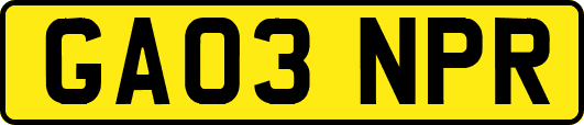 GA03NPR