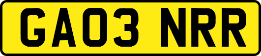 GA03NRR