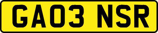 GA03NSR