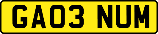 GA03NUM