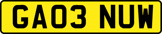GA03NUW