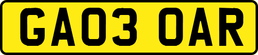 GA03OAR