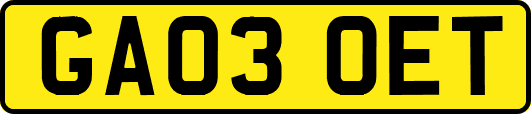 GA03OET