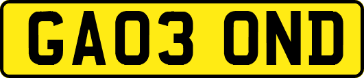 GA03OND