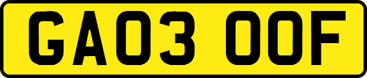 GA03OOF