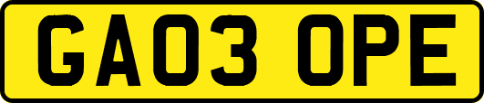 GA03OPE
