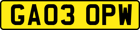 GA03OPW