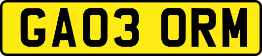 GA03ORM
