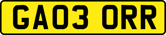 GA03ORR