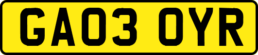 GA03OYR