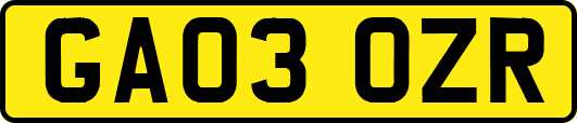 GA03OZR