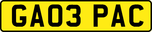 GA03PAC