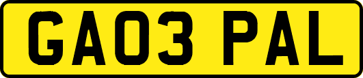 GA03PAL