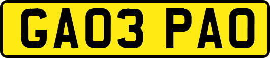 GA03PAO