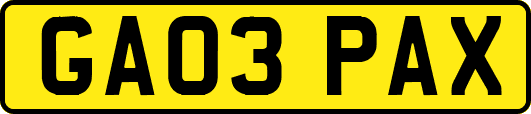 GA03PAX