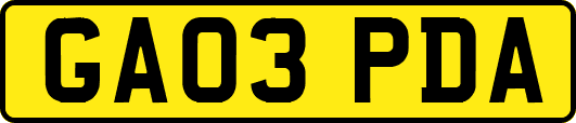 GA03PDA