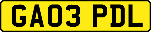 GA03PDL