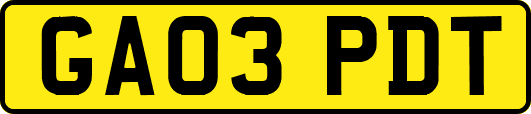 GA03PDT