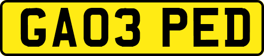 GA03PED