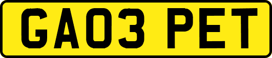 GA03PET