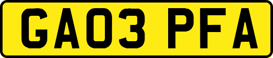 GA03PFA