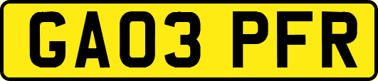 GA03PFR