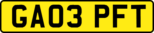 GA03PFT