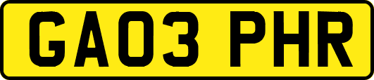 GA03PHR
