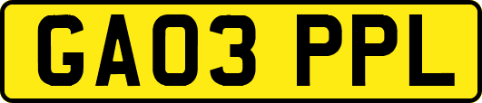 GA03PPL