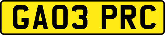GA03PRC
