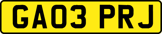 GA03PRJ