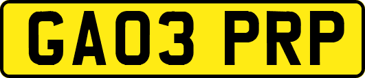 GA03PRP