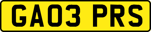 GA03PRS