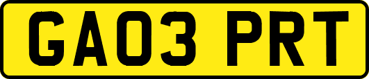 GA03PRT