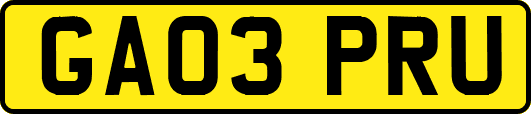 GA03PRU