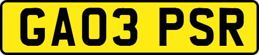 GA03PSR