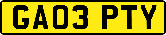 GA03PTY