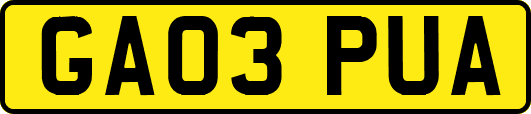 GA03PUA