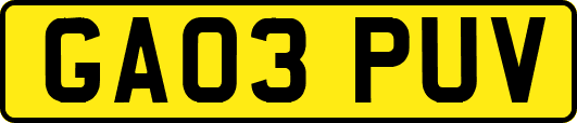 GA03PUV