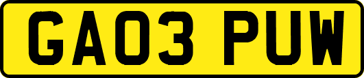 GA03PUW