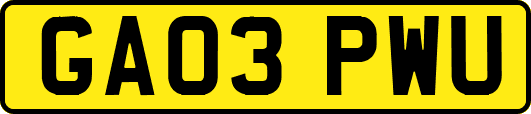 GA03PWU