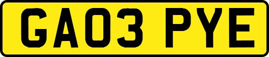 GA03PYE
